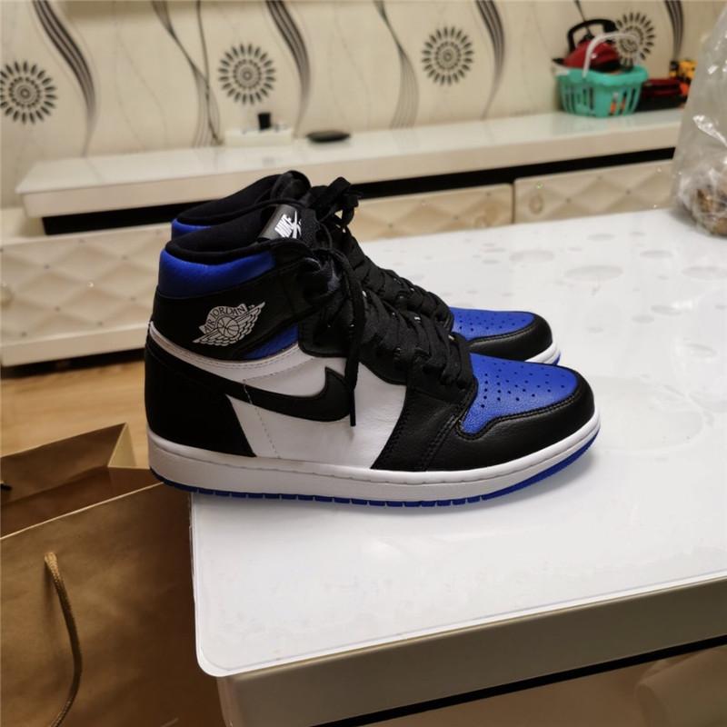 PKGod air Jordan 1 retro high OG white royal retail materials ready to ship